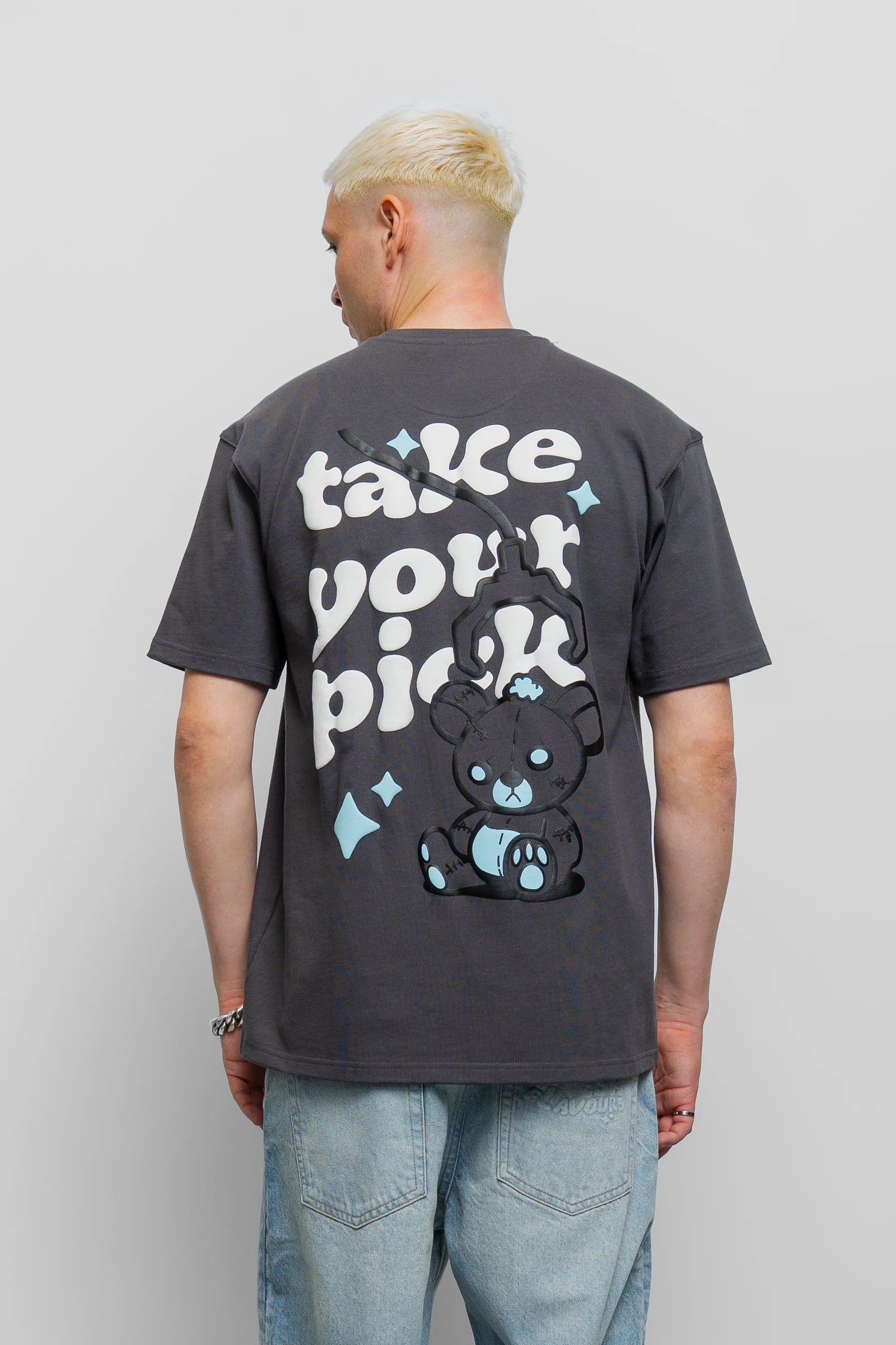 Fresh Take Your Pick T-Shirt - Charcoal – Vault Menswear