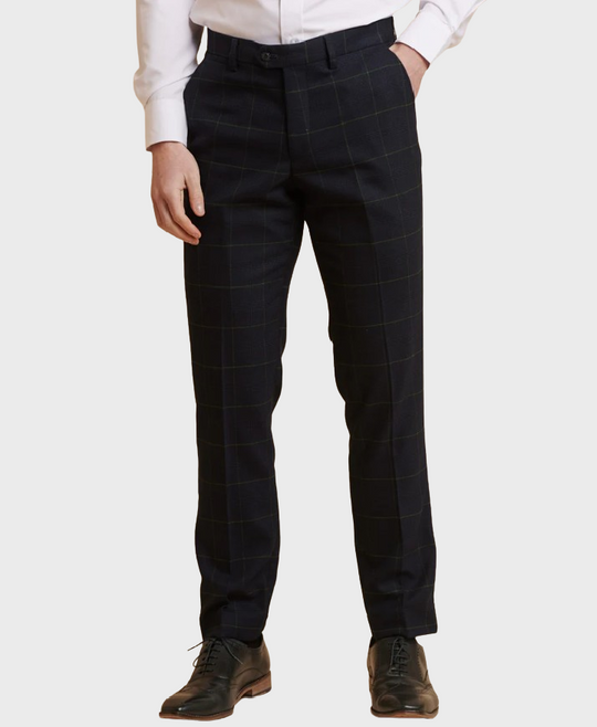 Marc Darcy Edinson Trousers Navy/Green