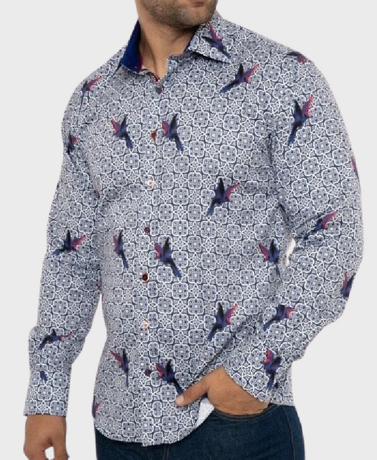 Claudio Lugli CP6893 Shirt Navy