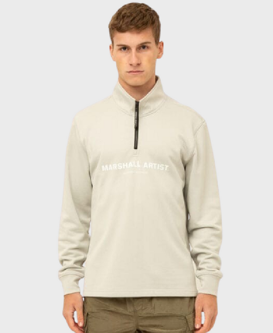 Marshall Artist Coastal Erosion 1/4 Zip Dove