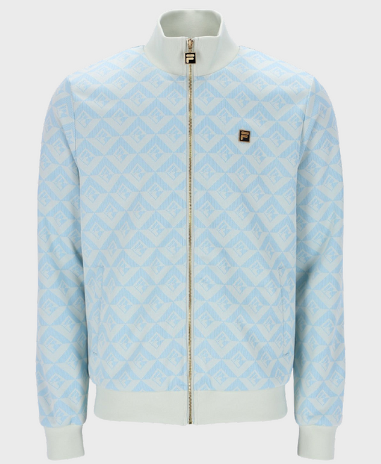 Fila Hank Geo Track Top 922 Egret/Summersong