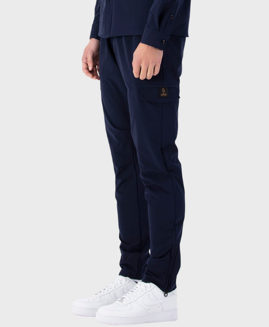 Luke 1977 M750450 Semantic Woven Cargos Dark Navy