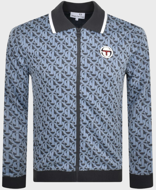 Sergio Tacchini Perry TT Monogram Track Top Celestial Blue