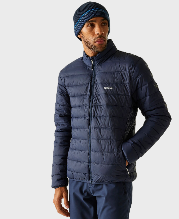 Men's Hooded Marizion Padded Jacket Brown