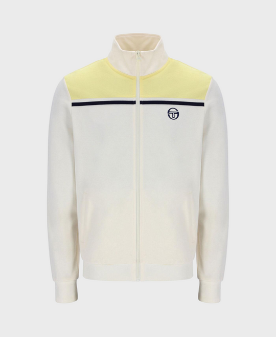 Sergio Tacchini Youngline MK2 Track Top - Gardenia/Pale Banana