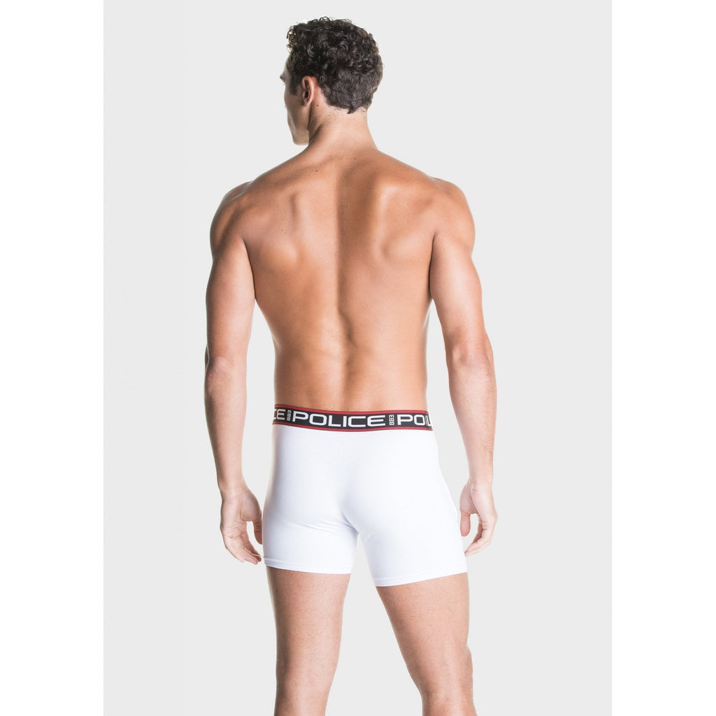 883 POLICE CORTI BOXERS 3 PACK WHITE