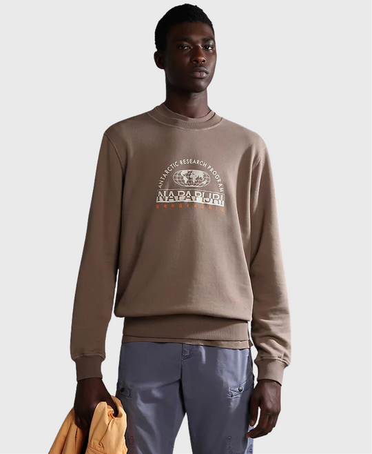 Napapijri Macas Sweatshirt Walnut Brown