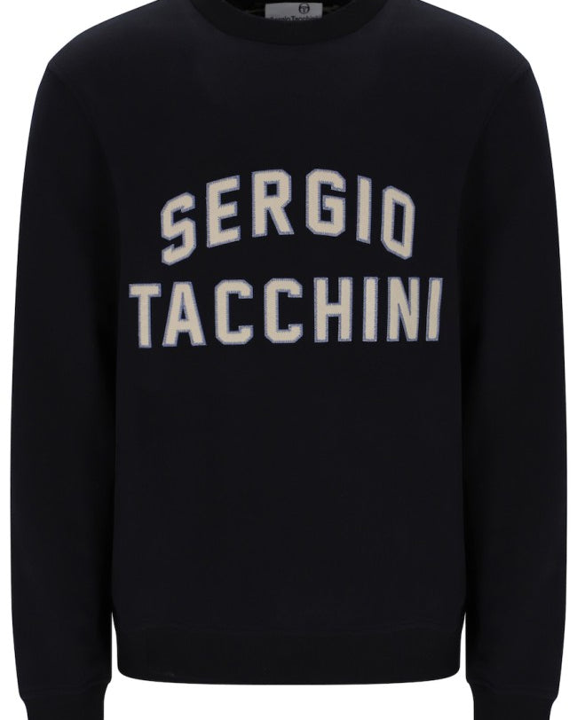 Sergio Tacchini STM21316 Romano Crewneck 160 - Black