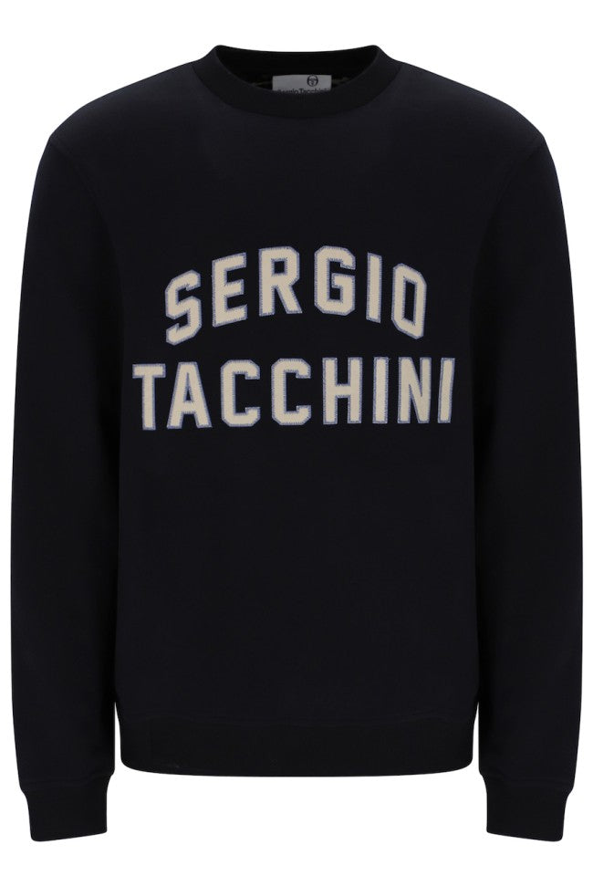 Sergio Tacchini STM21316 Romano Crewneck 160 - Black