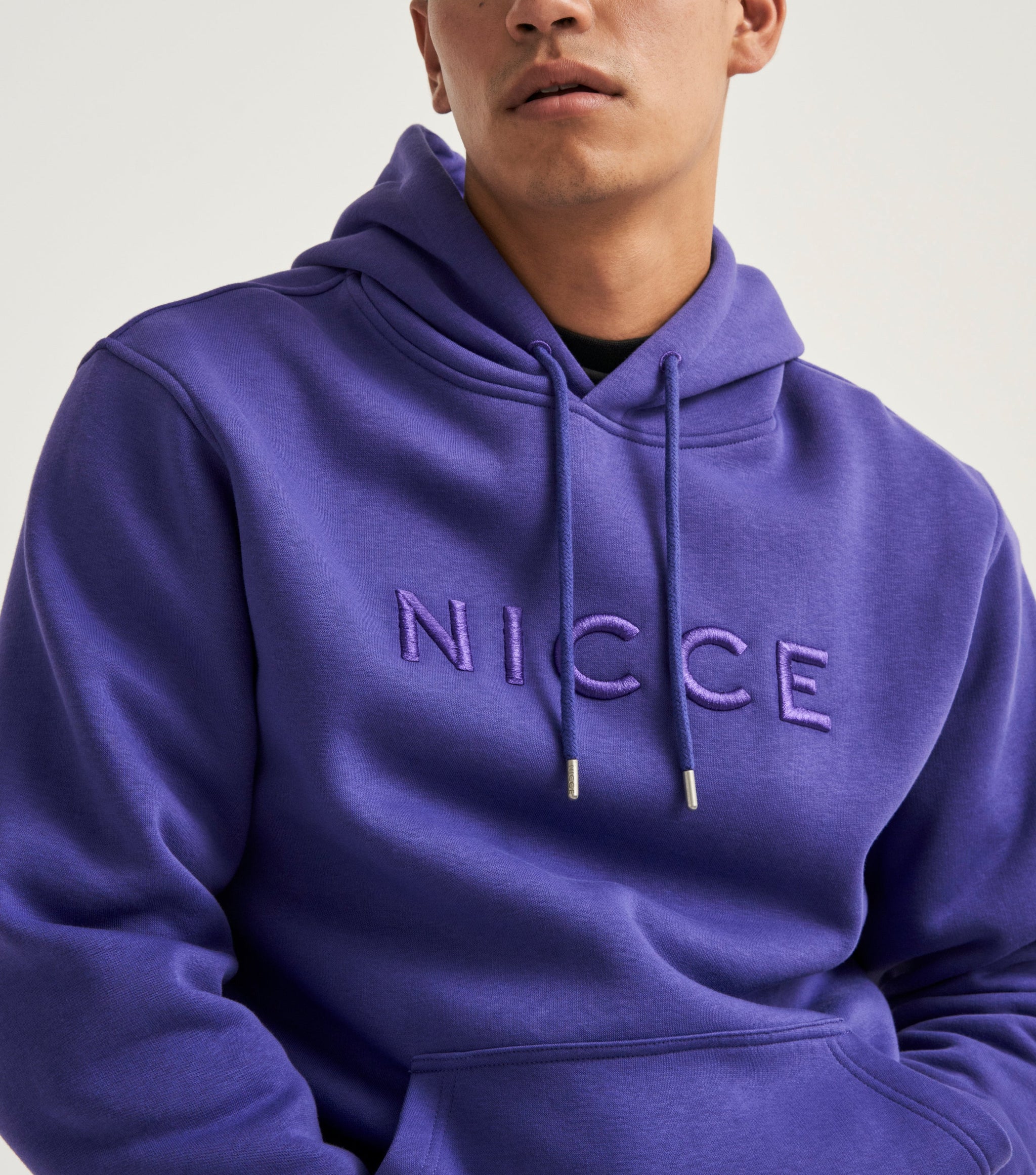 Nicce Mercury Hoodie Purple Vault Menswear