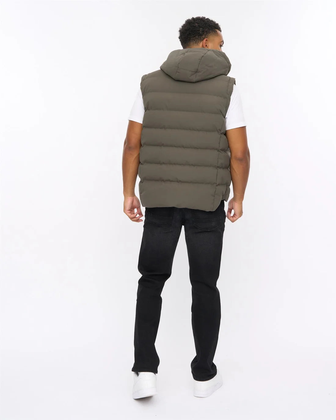 Crosshatch Kampleys Gilet - Deep Olive