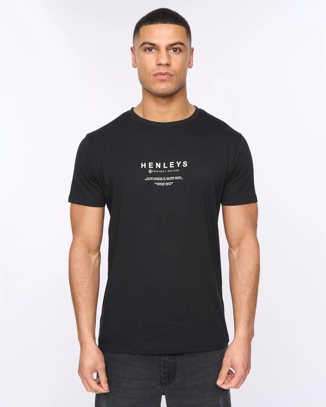 Henleys Henstack Logo Print T-Shirts (5 Pack) - Multi