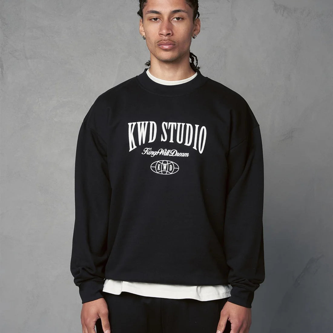 Kings Will Dream Studio Crewneck - Black