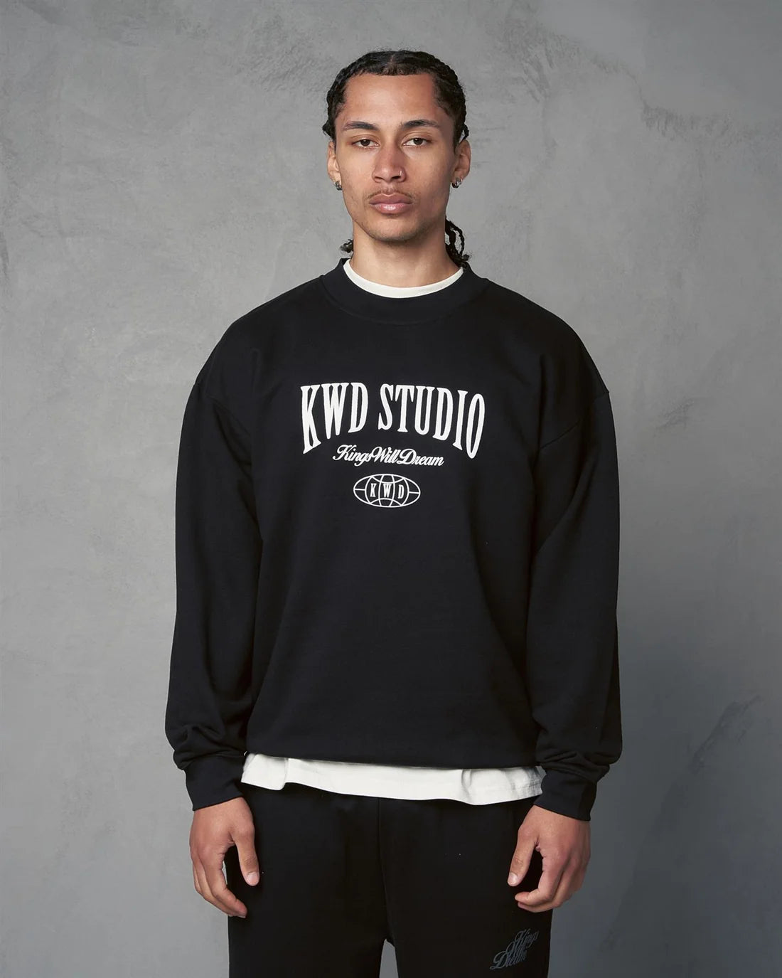 Kings Will Dream Studio Crewneck - Black