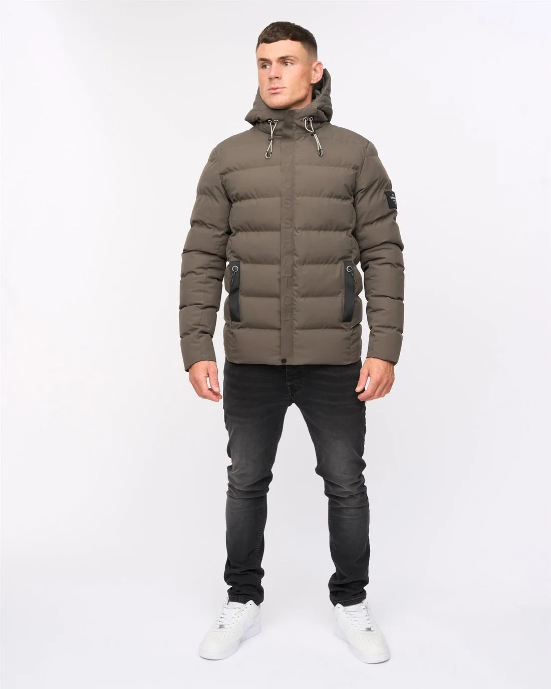 Crosshatch Kampleys Jacket - Dark Olive