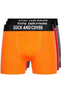 Duck & Cover Fiery 3 Pack Boxer Shorts