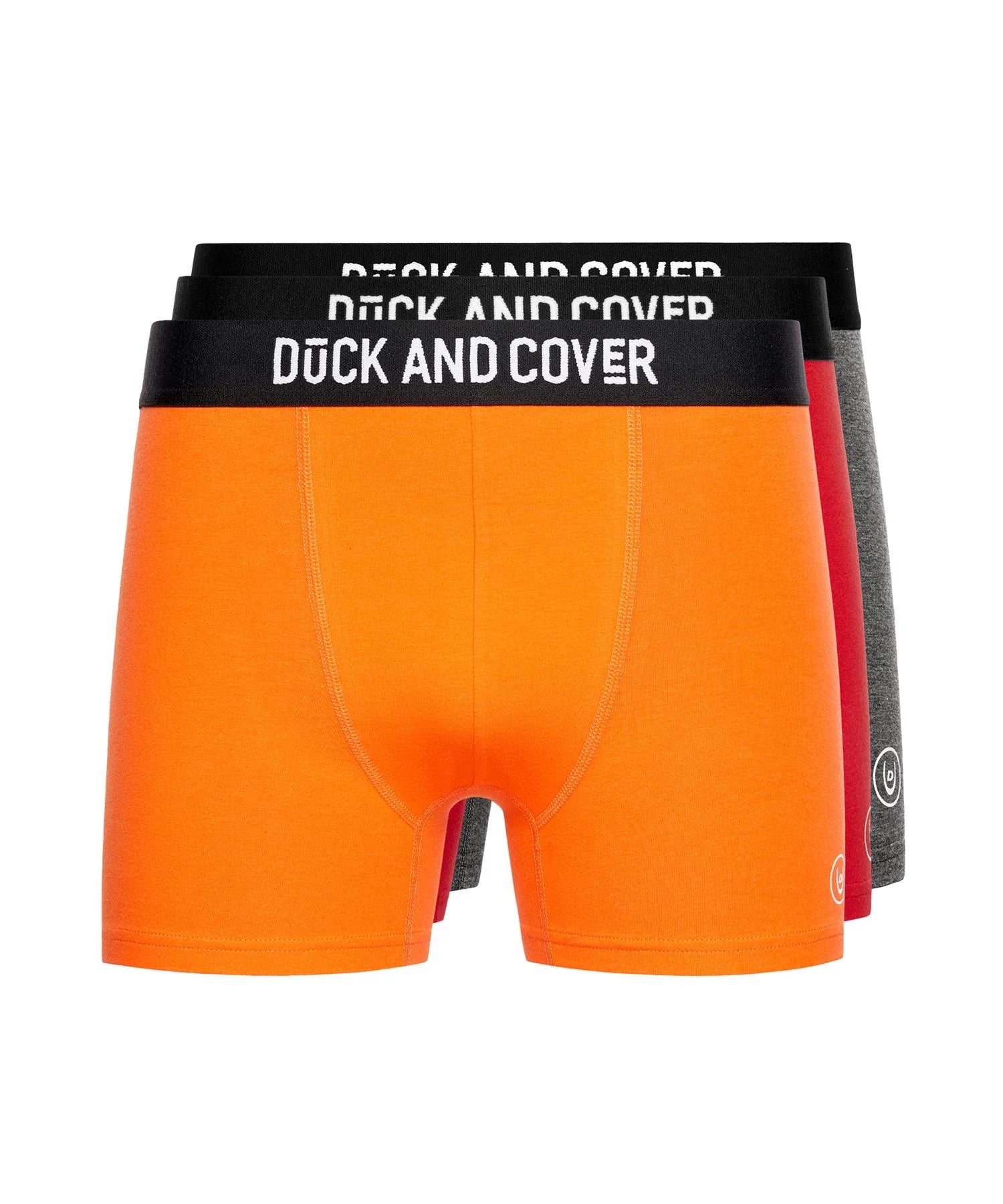 Duck & Cover Fiery 3 Pack Boxer Shorts