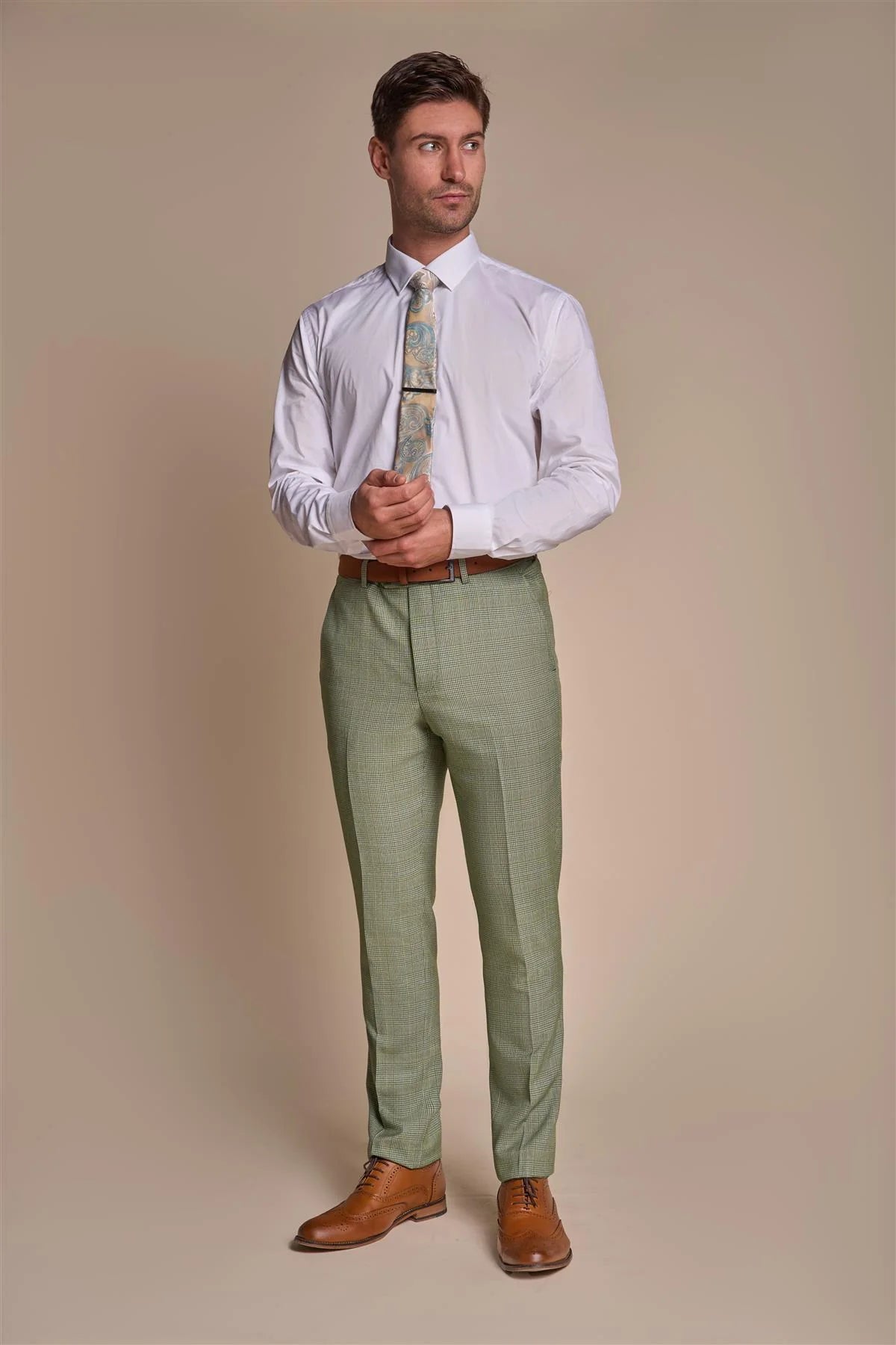 Cavani Caridi Trousers Sage Green