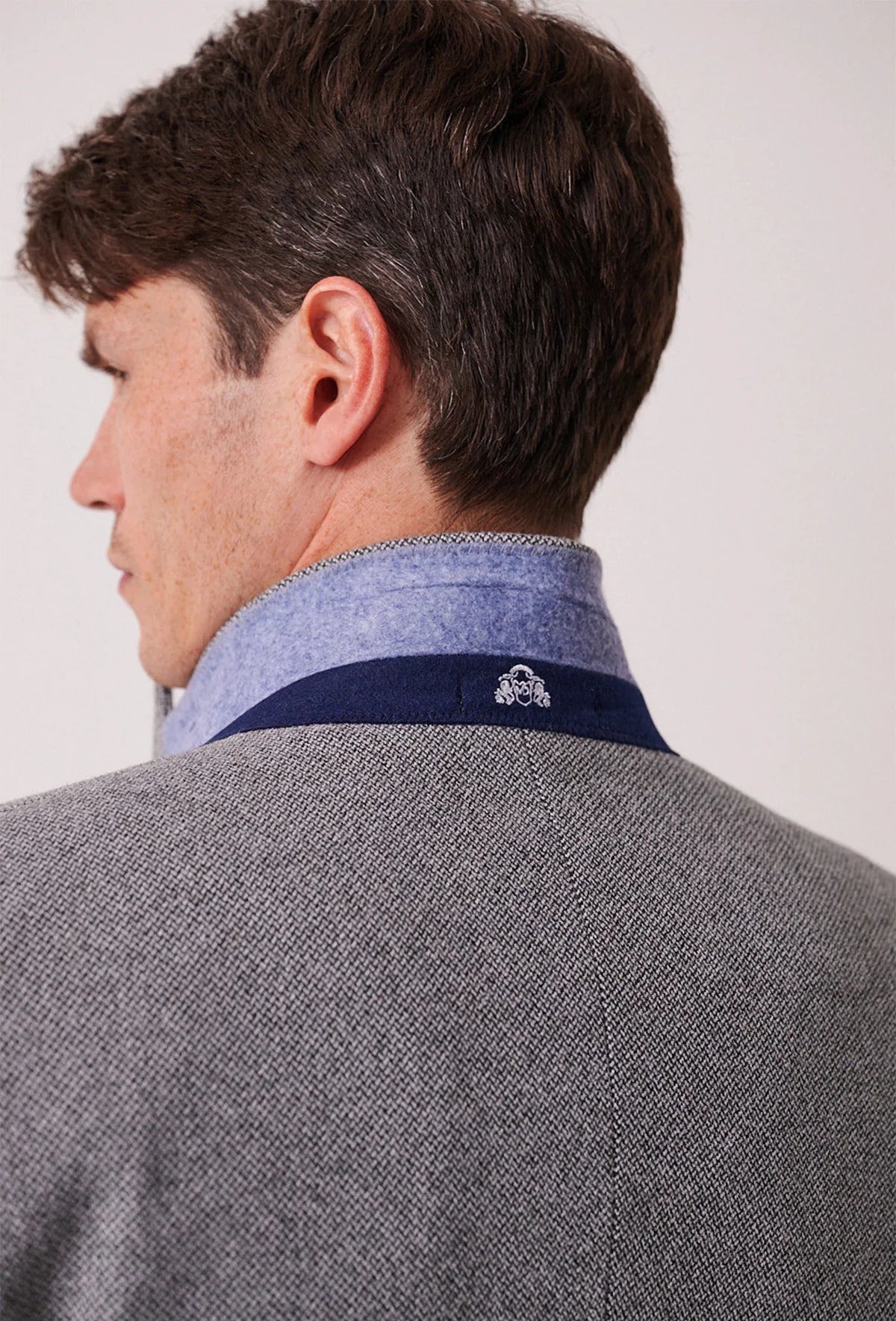 Marc Darcy Hayden Tweed Blazer - Silver