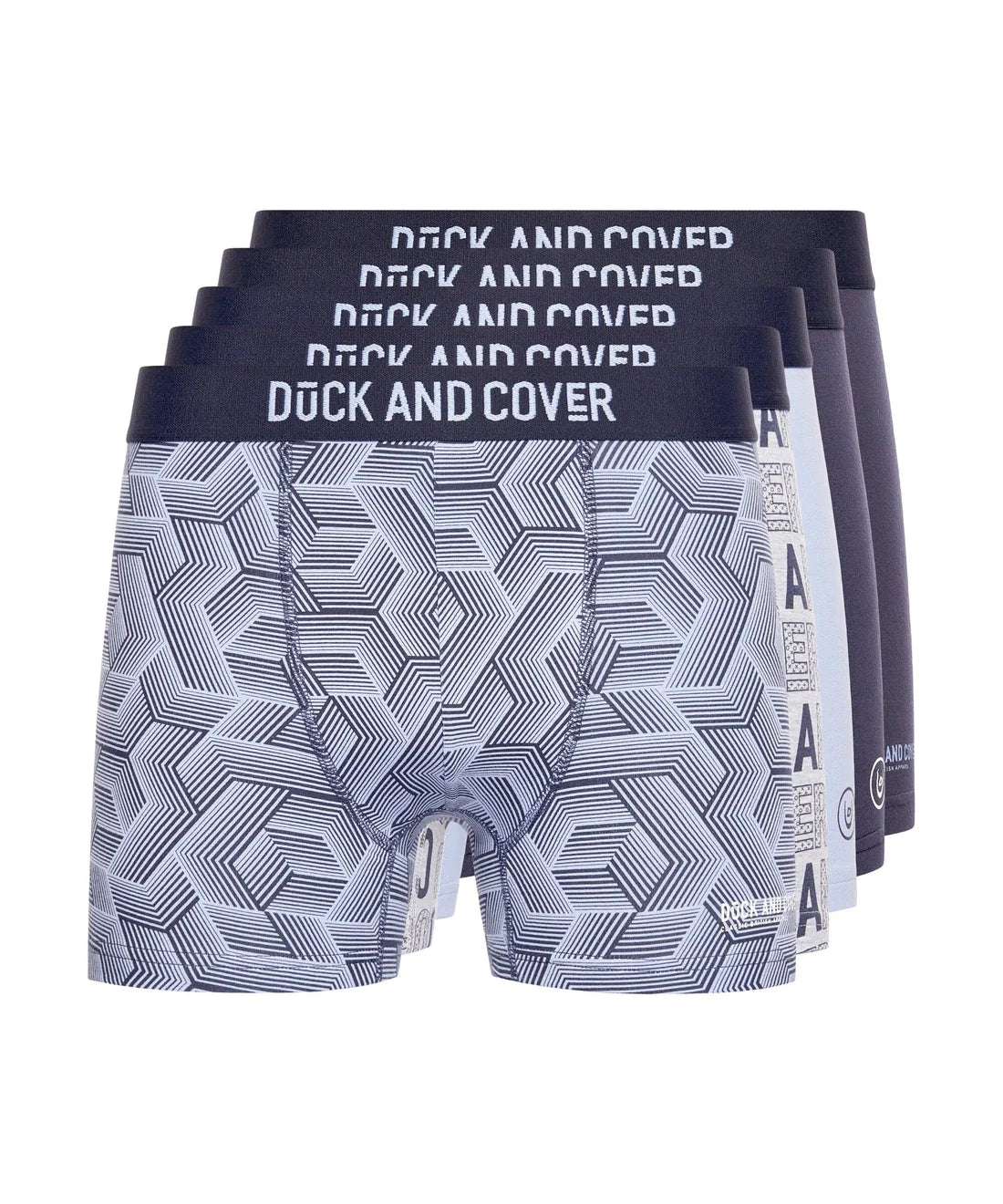 Duck & Cover Quendle 5 Pack Boxers