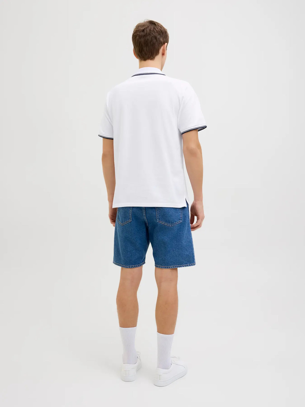 JJ Rebel Zell Polo Shirt - Bright White