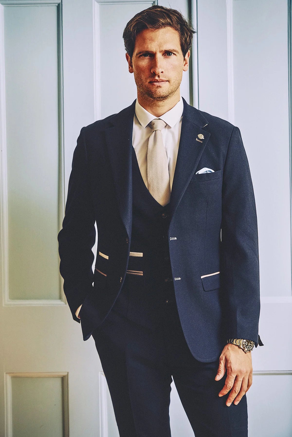 Marc Darcy MD7 Blazer - Navy