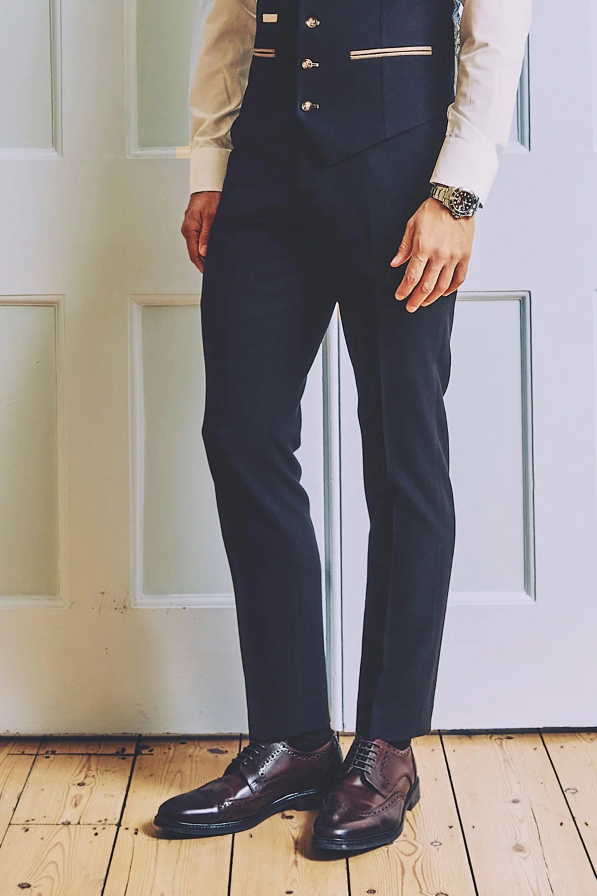 Marc Darcy MD7 Trousers - Navy