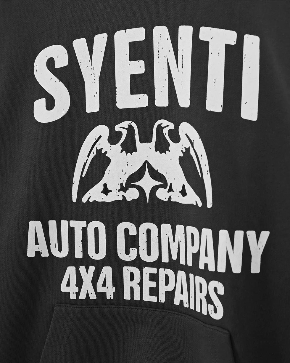 Syenti Auto Company Hoodie - Dark Grey