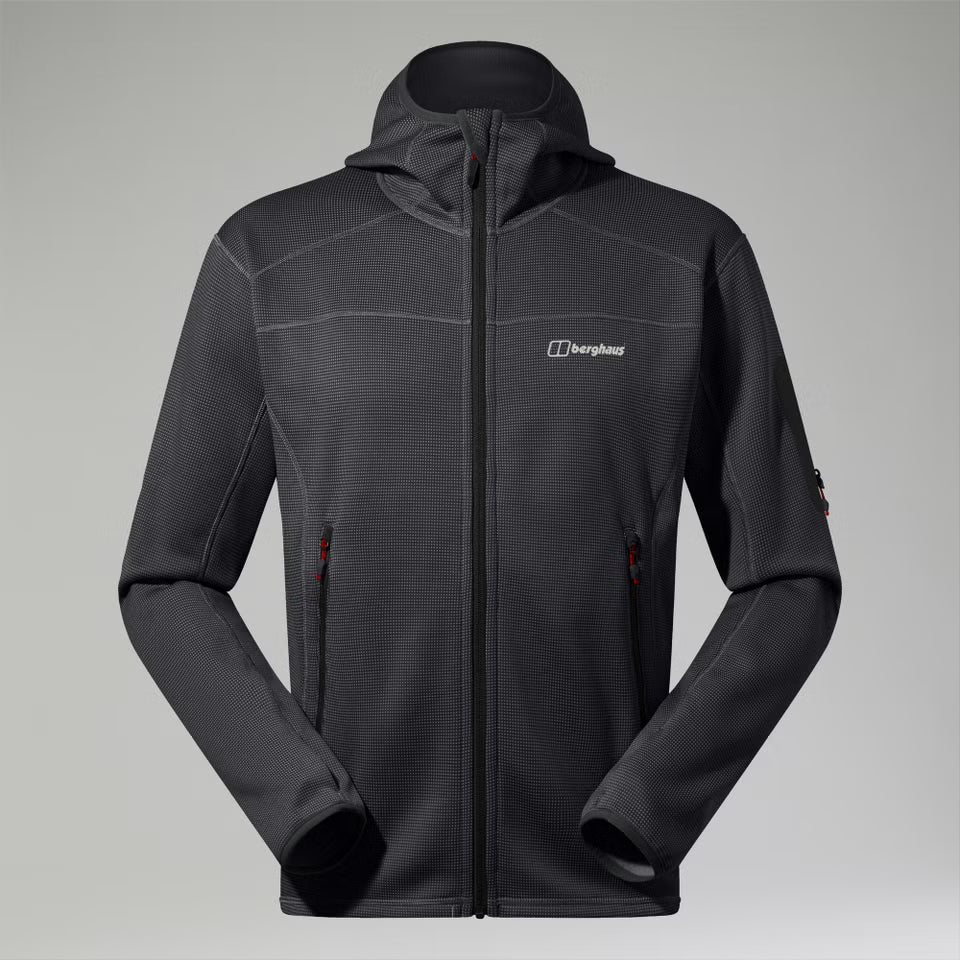 Berghaus Pravitale MTN 2.0 Hooded Jacket - Dark Grey/Black