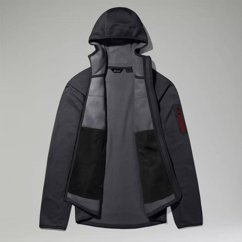 Berghaus Pravitale MTN 2.0 Hooded Jacket - Dark Grey/Black
