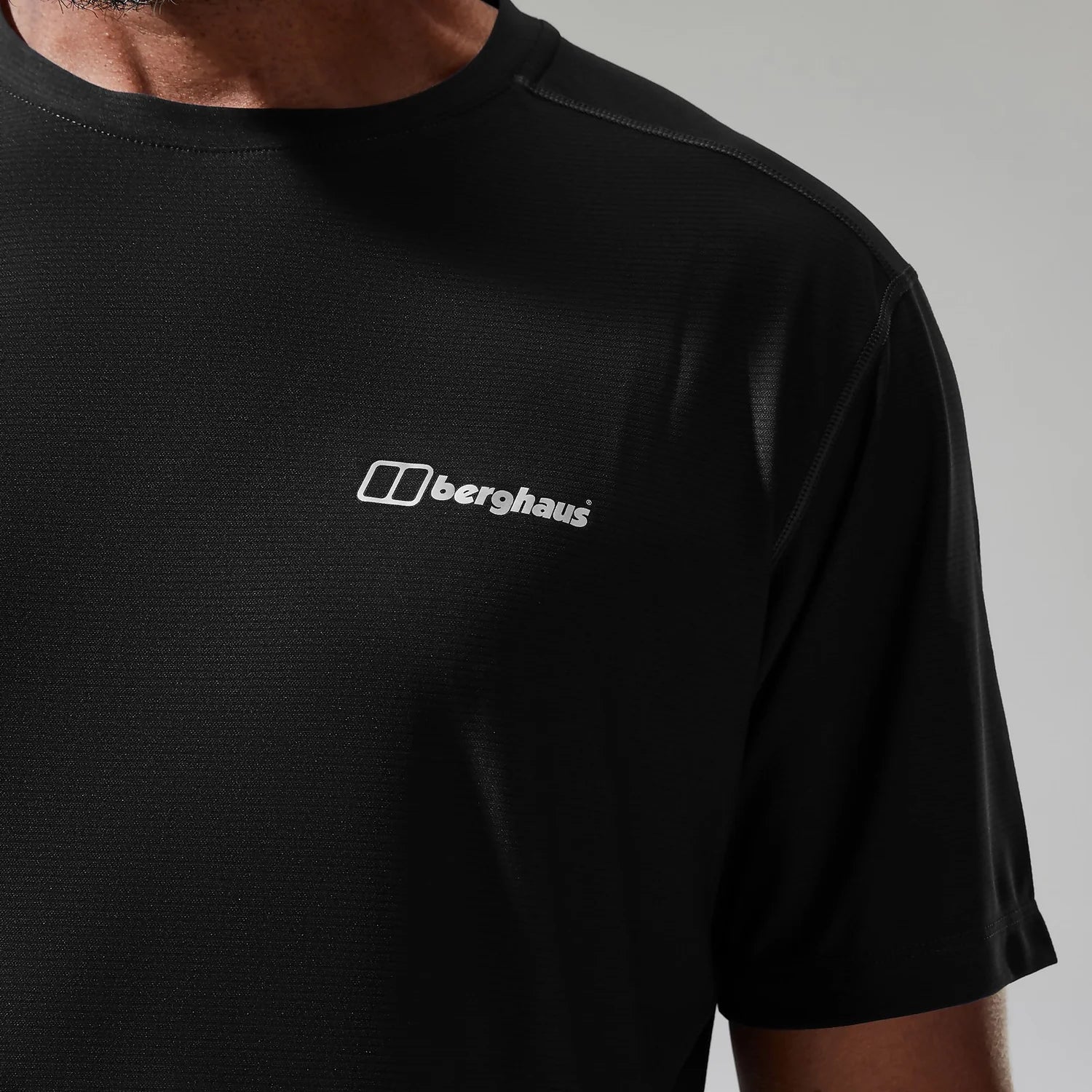 Berghaus 24/7 Tech Tee Super Stretch Crew - Black