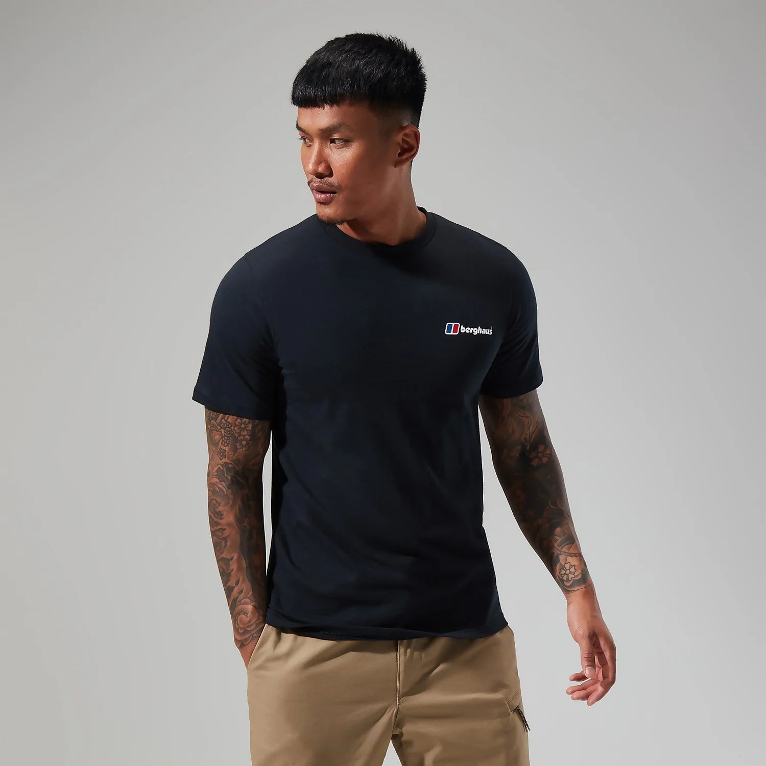 Berghaus Organic Classic Logo T-shirt Black