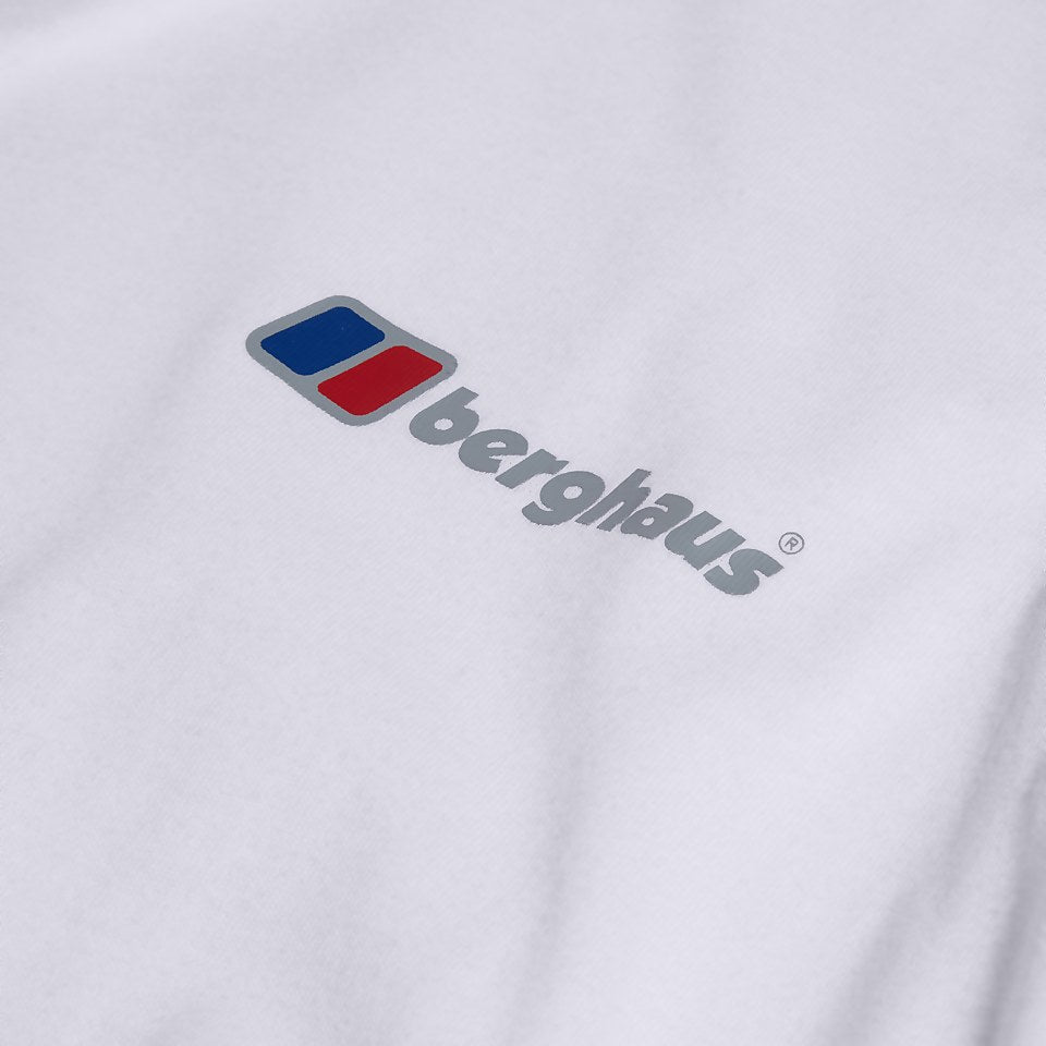 Berghaus Organic Classic Logo T-Shirt - White/White