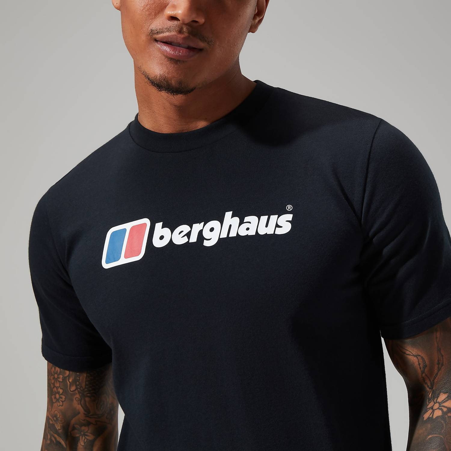 Berghaus Organic Big Classic Logo T-Shirt Black