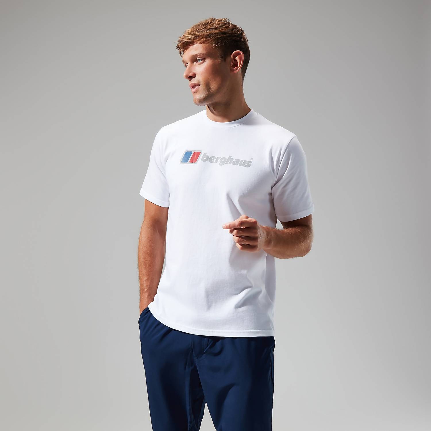 Berghaus Organic Big Classic Logo T-Shirt White