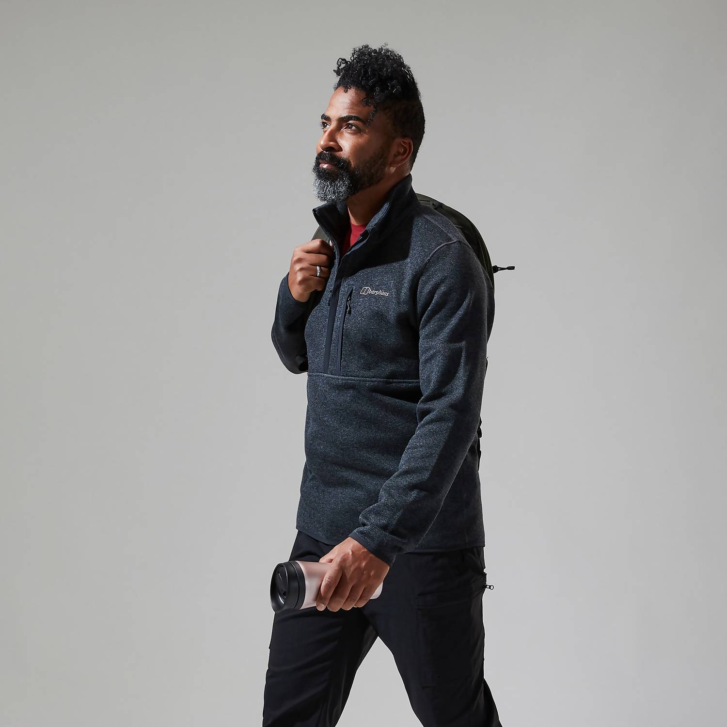 Berghaus Carnell Fleece Half Zip Black