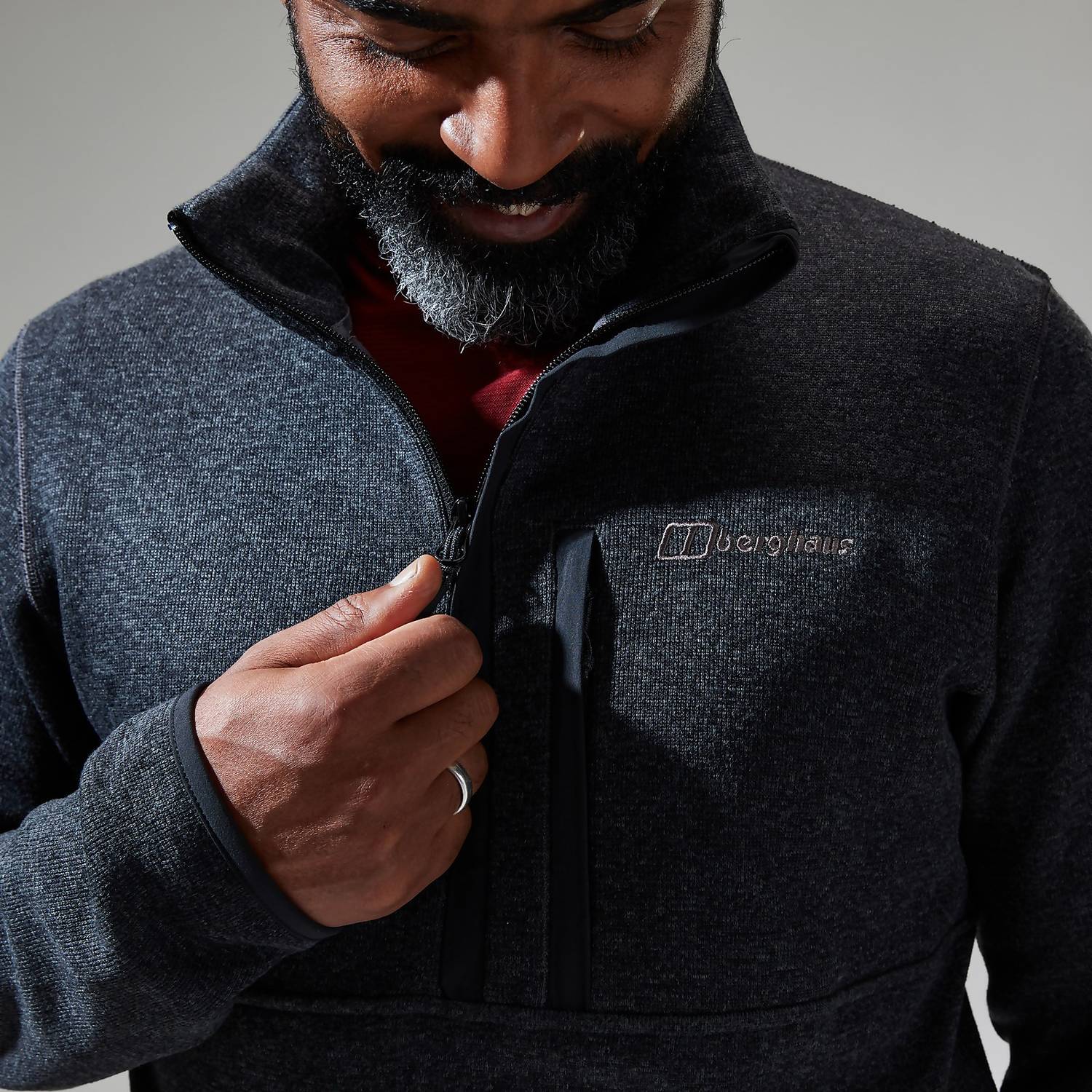 Berghaus Carnell Fleece Half Zip Black