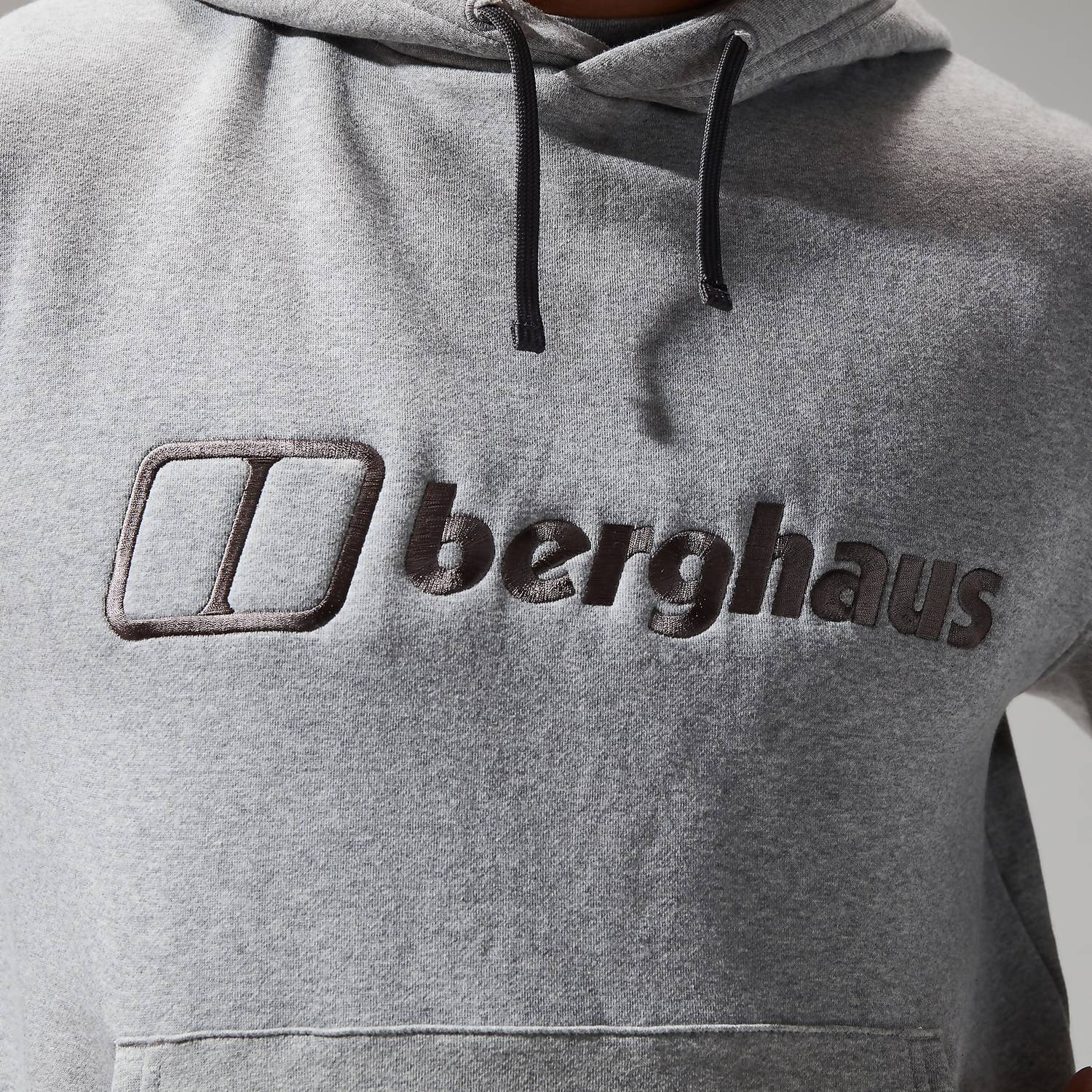 Berghaus Logo Hoodie Dark Grey