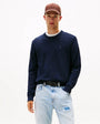 Tommy Jeans DM0DM21787 TJM Slim Essential Sweater - Dark Blue