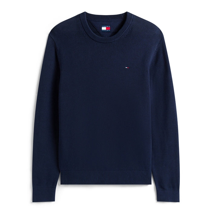Tommy Jeans DM0DM21787 TJM Slim Essential Sweater - Dark Blue