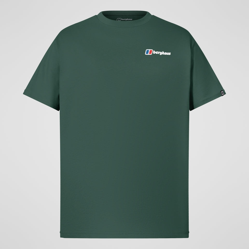 Berghaus Dotted Mountain T-Shirt - Green