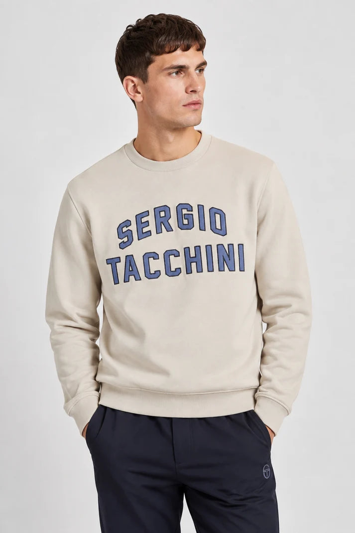 Sergio Tacchini STM21316 Romano Crewneck 930 - Peyote