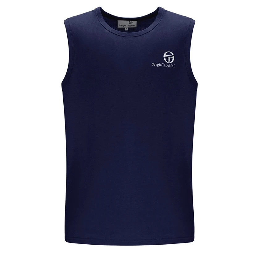Sergio Tacchini STM10149 Sawyer Vest 225 - Maritime Blue