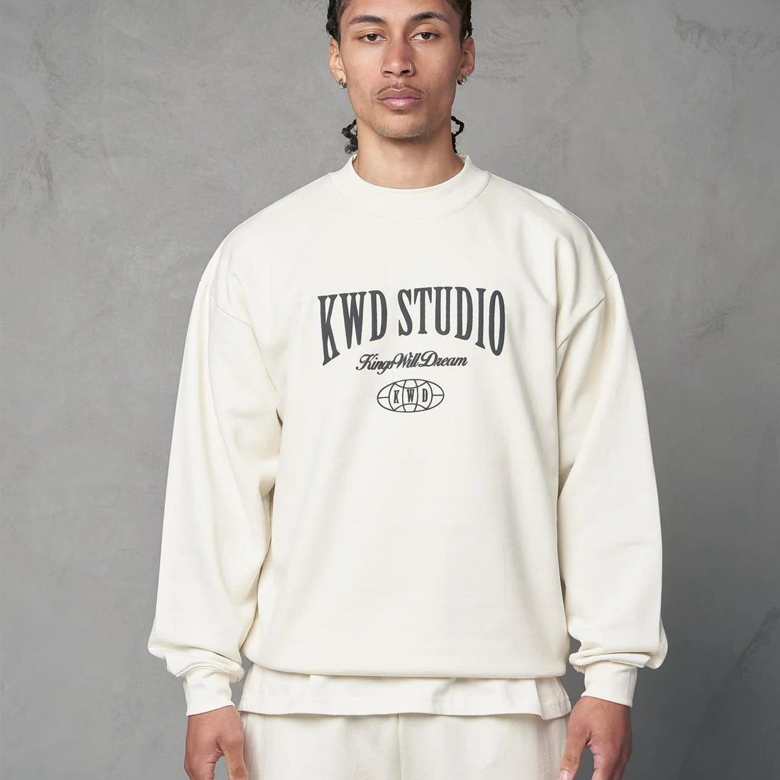 Kings Will Dream Studio Crewneck - White