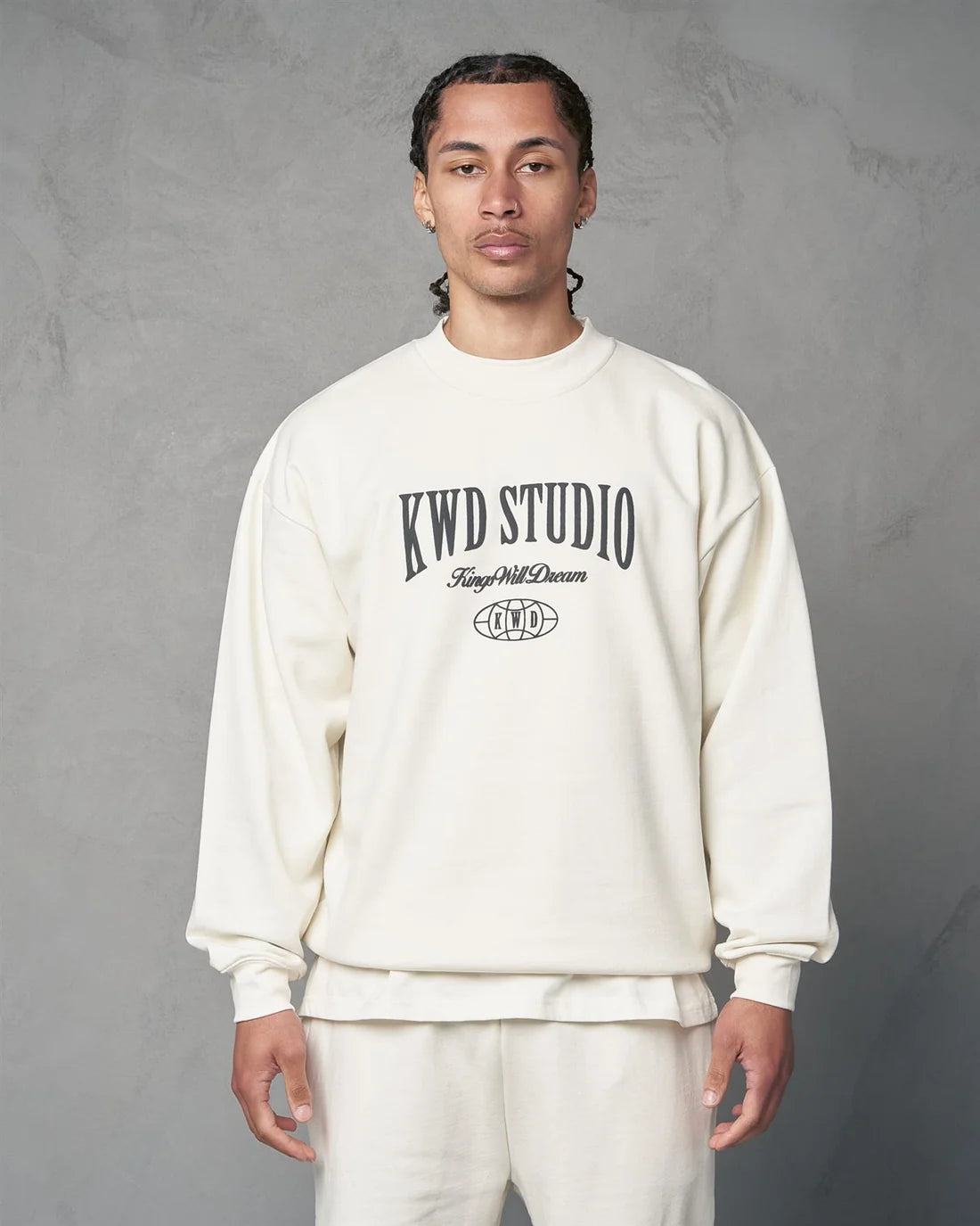 Kings Will Dream Studio Crewneck - White