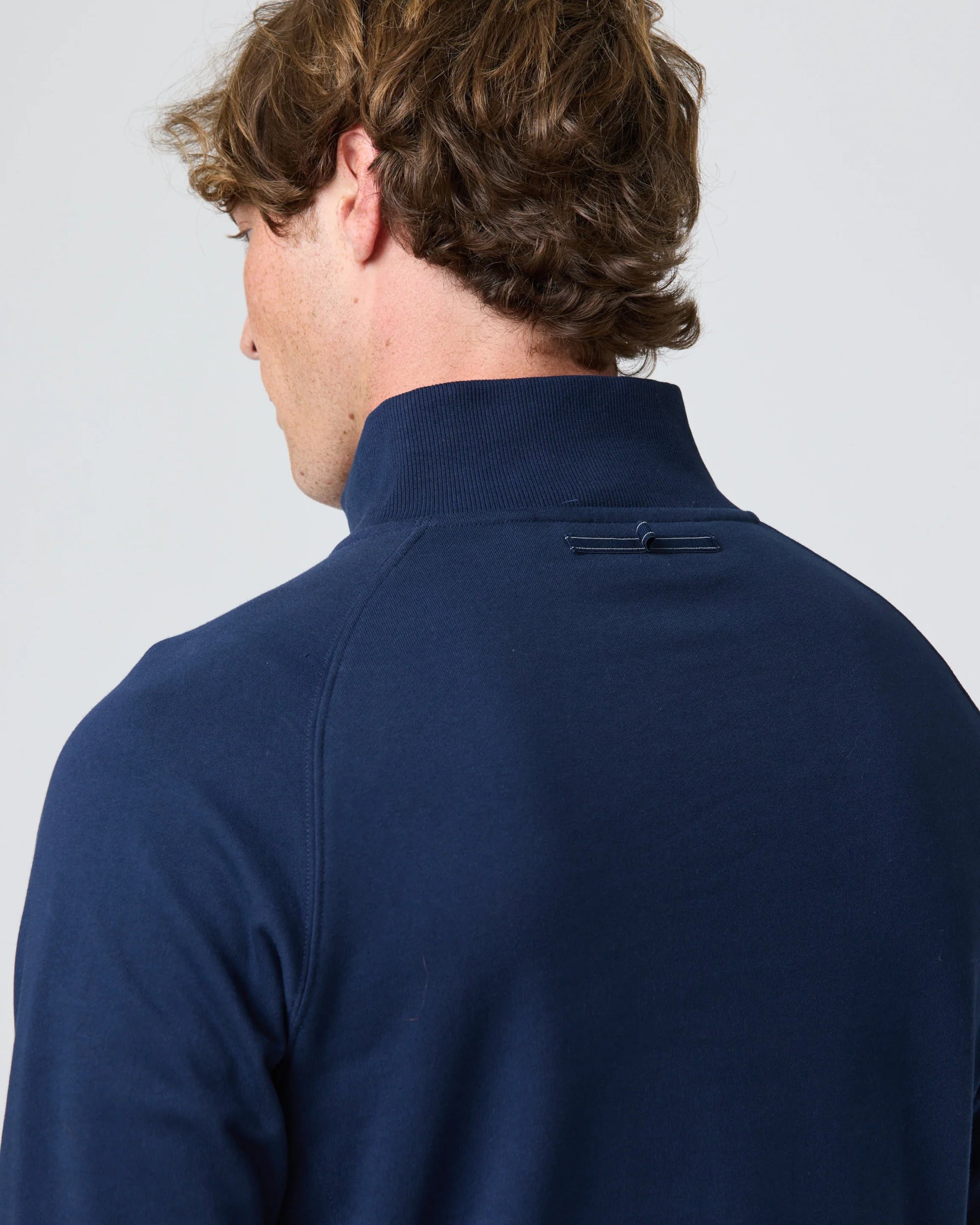 Henri Lloyd Kinsale Quarter Zip Sweatshirt - Navy Blue