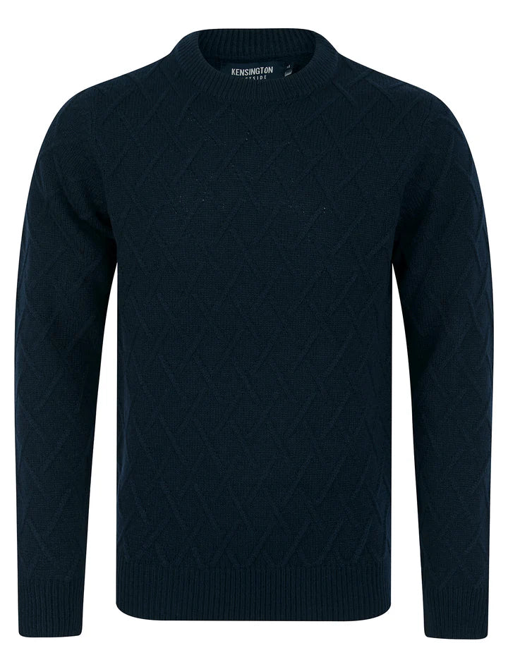 Kensington Waddingham Wool Mix Cable Knit Jumper