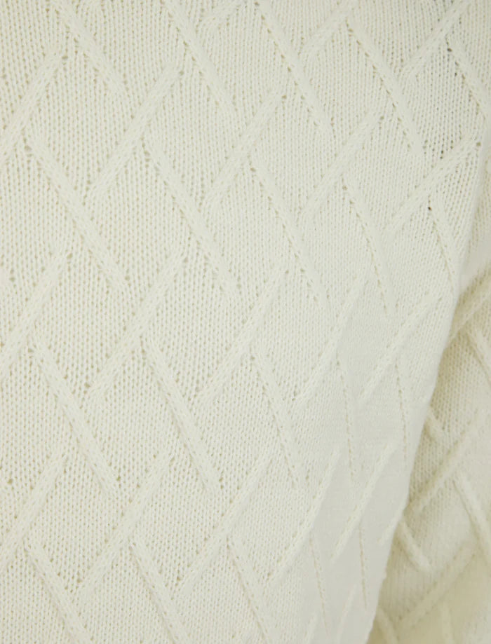 Kensington Waddingham Wool Mix Cable Knit Jumper