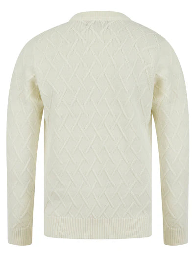 Kensington Waddingham Wool Mix Cable Knit Jumper