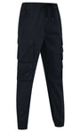 Tokyo Laundry Cathay Cotton Twill Cuffed Multi-Pocket Cargo Jogger Pants